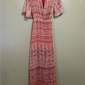 Honey Belle Wrap Maxi Dress